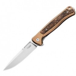 Lionsteel Couteau Skinny Titanium Bronze/fibre de Carbone Dore - Image 2