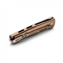 Lionsteel Couteau Skinny Titanium Bronze/fibre de Carbone Dore - Image 4