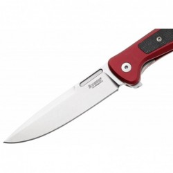 Lionsteel Couteau Skinny Aluminium Rouge/micarta Noir - Image 3