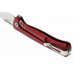 Lionsteel Couteau Skinny Aluminium Rouge/micarta Noir - Image 4