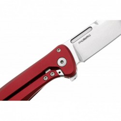 Lionsteel Couteau Skinny Aluminium Rouge/micarta Noir - Image 5