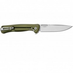 Lionsteel Couteau Skinny Aluminium/micarta Vert - Image 2