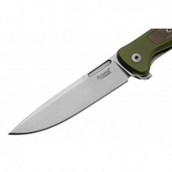Lionsteel Couteau Skinny Aluminium/micarta Vert - Image 3