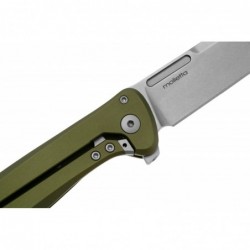 Lionsteel Couteau Skinny Aluminium/micarta Vert - Image 5