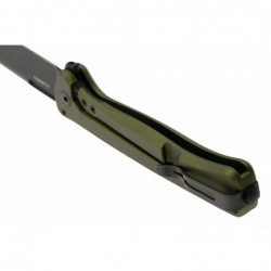 Lionsteel Couteau Skinny Aluminium/micarta Vert Blackwash - Image 4