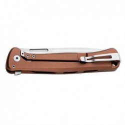 Lionsteel Couteau Skinny Aluminium Terre/micarta Naturel - Image 5