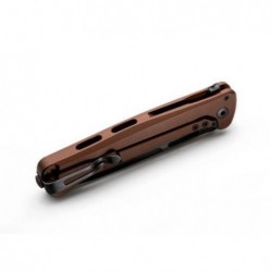 Lionsteel Couteau Skinny Aluminium Terre/micarta Naturel Blackwash - Image 4
