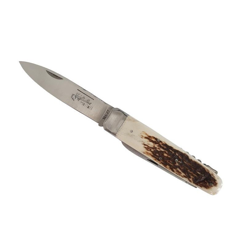 Douris Chastel Couteau DOURIS CHASTEL « Hallali Chasse », 3 pièces cerf