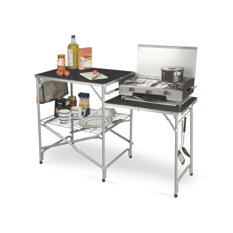 Dométic Cuisine pliable - Kampa Colonel Field Kitchen