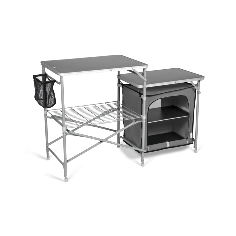 Dométic Cuisine de camping avec placard - Kampa Commander Field Kitchen