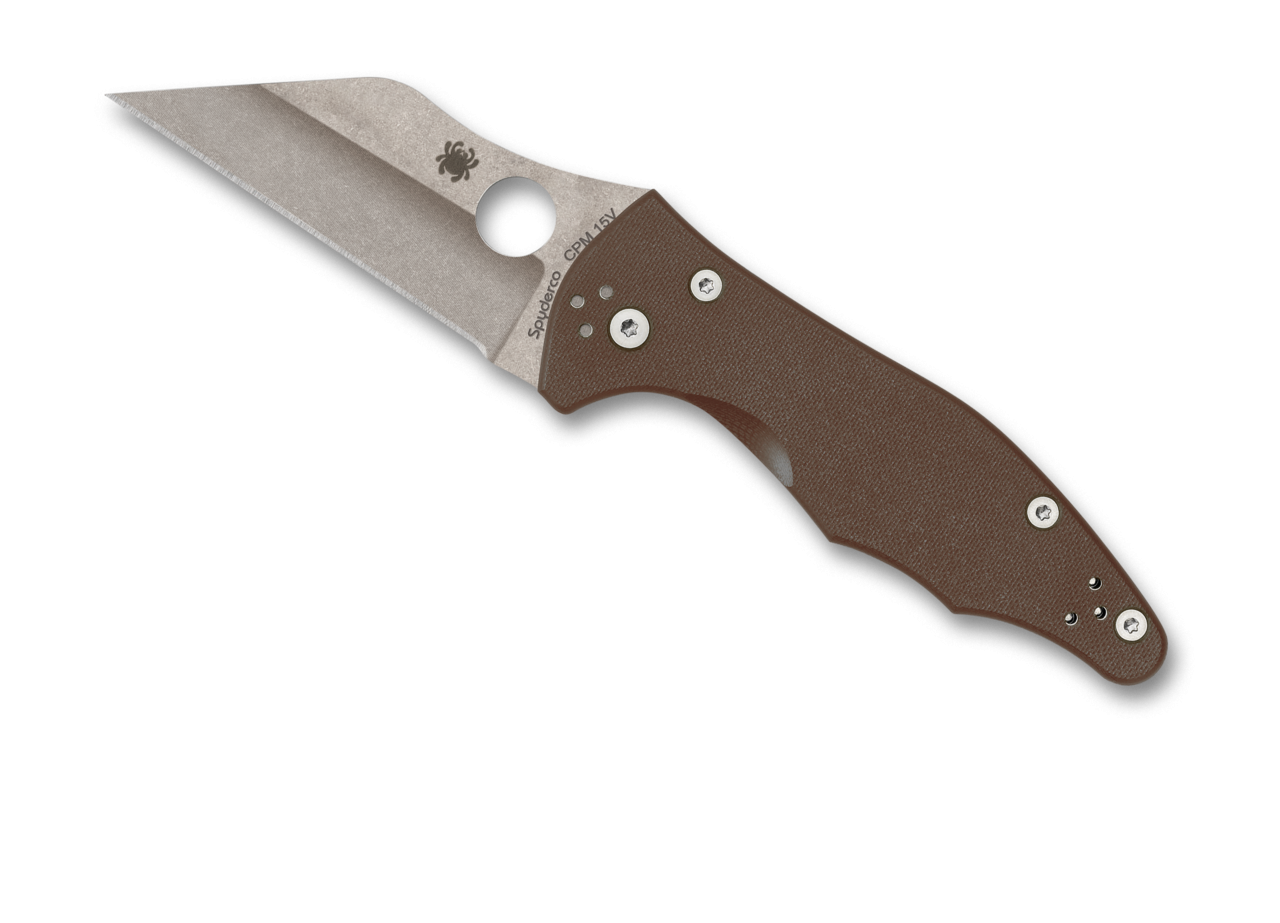 Spyderco COUTEAU SPYDERCO YOJIMBO 2 G10 MARRON SPRINT