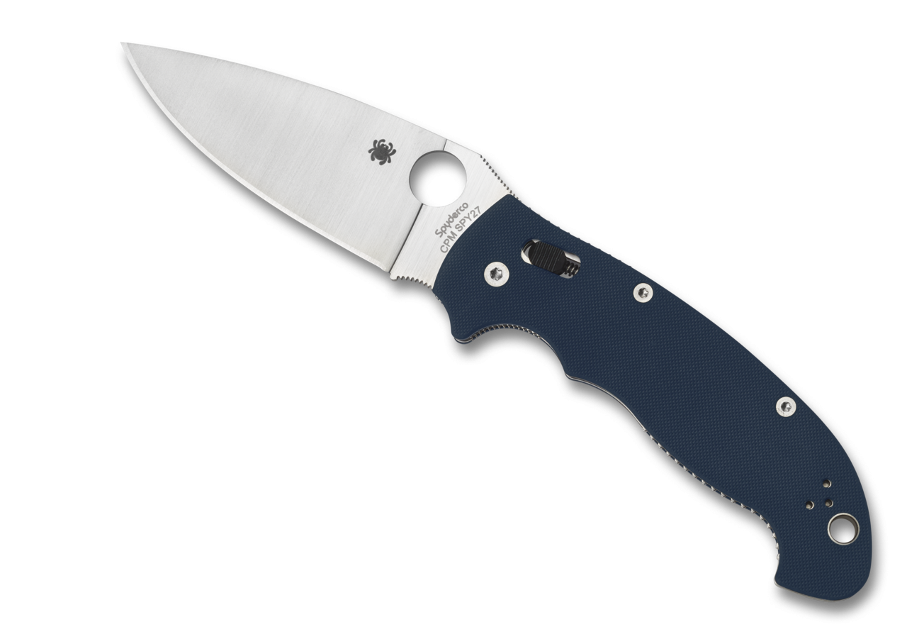 Spyderco COUTEAU SPYDERCO MANIX 2 XL G10 BLEU