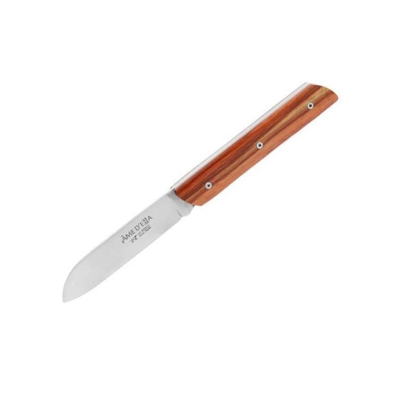 Laguiole Le Fidèle Couteau LE FIDELE l'Ame d'Emma bois de rose 10 cm inox