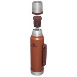 Stanley outdoor La bouteille classique légendaire 1,0 L - Rouille martelée - Image 3