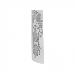 Laguiole Le Fidèle Couteau Le Fidele 20/20 ébène 11cm inox décor lion - Image 2