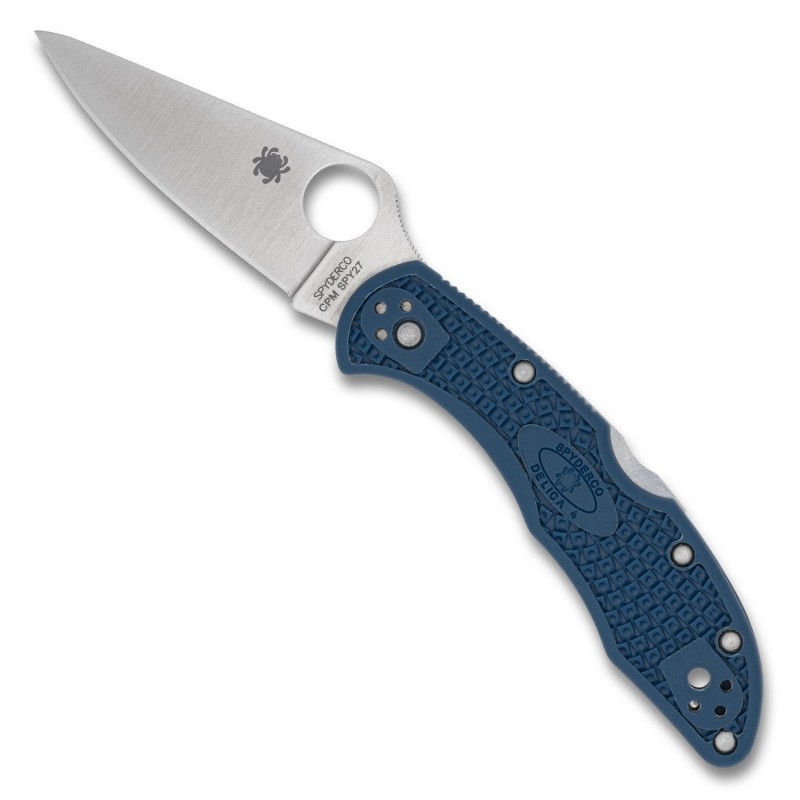 Spyderco Couteau SPYDERCO DELICA 4 Nylon/Fibre de verre bleu