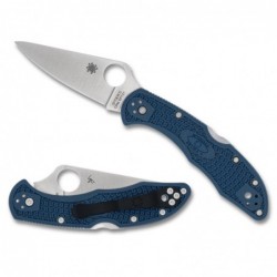 Spyderco Couteau SPYDERCO DELICA 4 Nylon/Fibre de verre bleu - Image 2