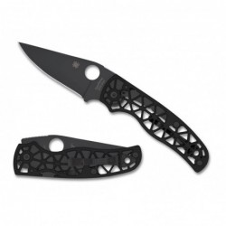 Couteau SPYDERCO EDGERATI noir
