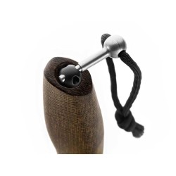 Lionsteel Poignard acha micarta vert lame noire - Image 2