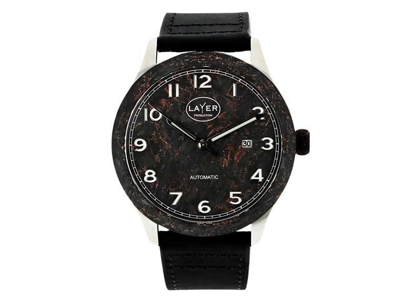 Layer Watches Montre automatique layer fibre de carbone