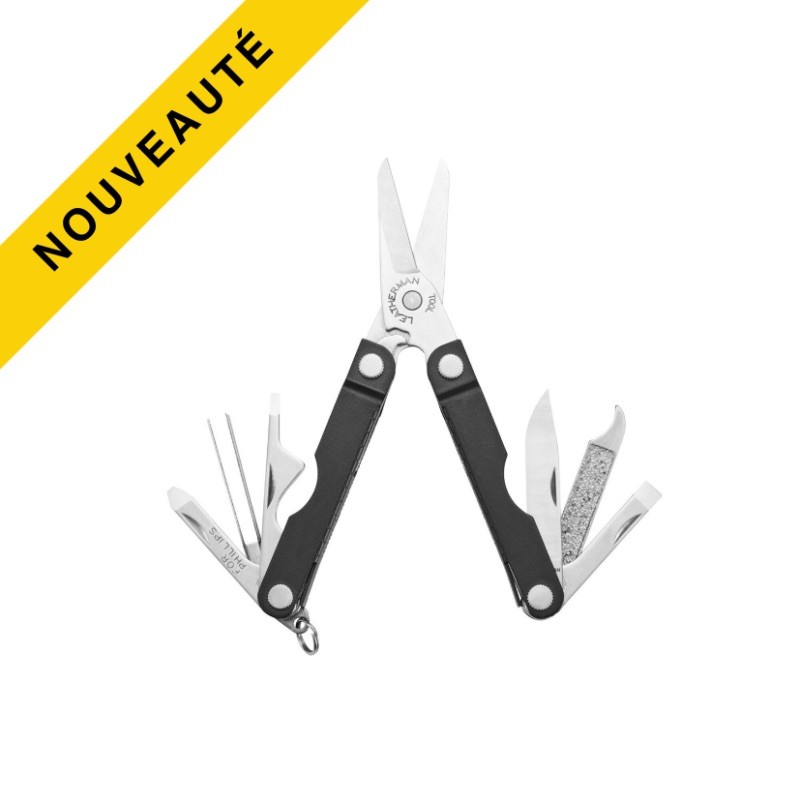 Leatherman Outil Multifonctions Micra - Coloris Jet Black