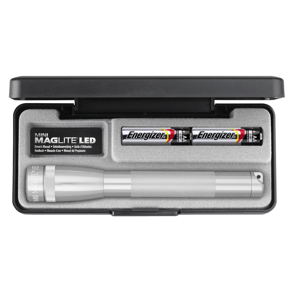 Maglite Lampe Torche LED Mini Mag - 2 Piles AA - Coffret Premium