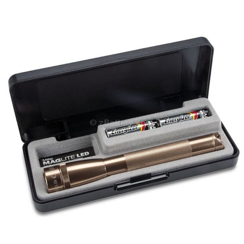 Maglite Lampe Torche LED Mini Mag - 2 Piles AA - Coffret Premium