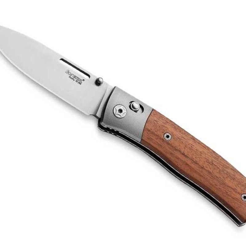 Lionsteel Couteau nini bois de santos mitre titanium