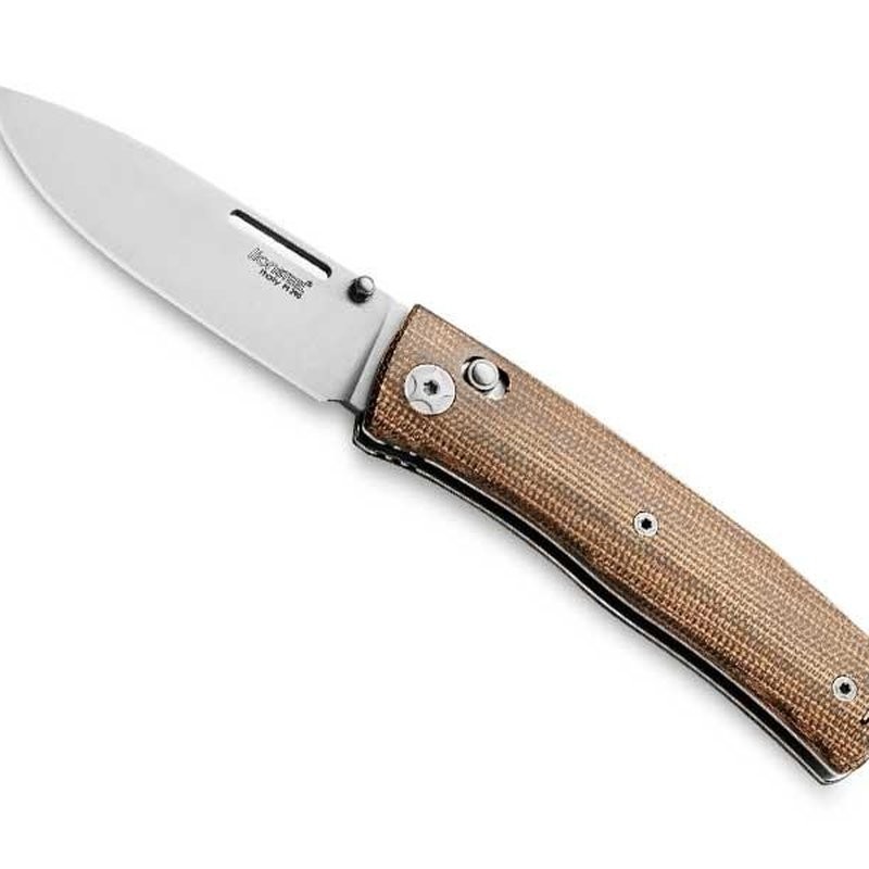 Lionsteel Couteau nini micarta naturel
