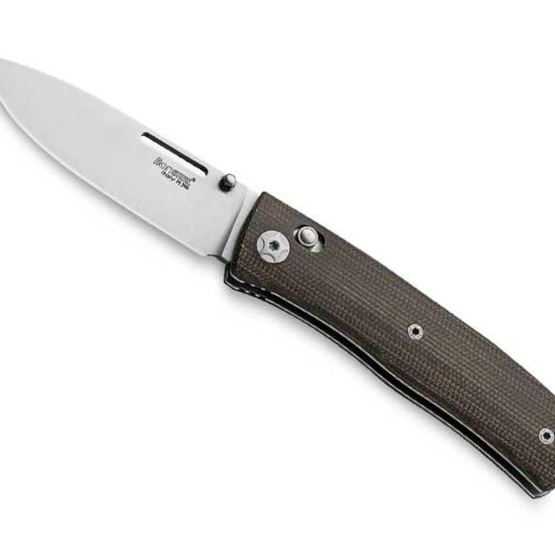 Lionsteel Couteau nini micarta vert