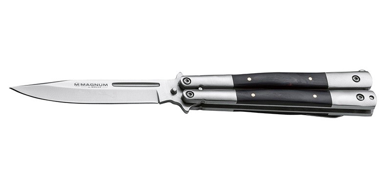 Böker Magnum Balisong wood