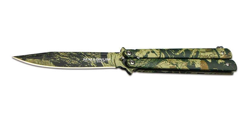 Böker Magnum Balisong camo