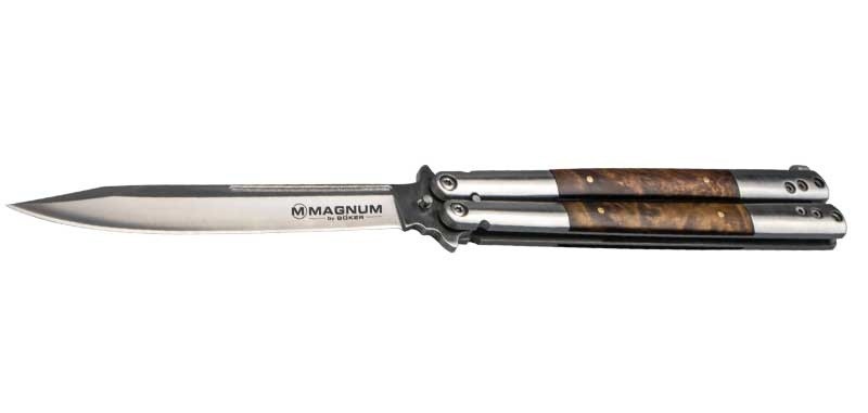 Böker Magnum Balisong wood large