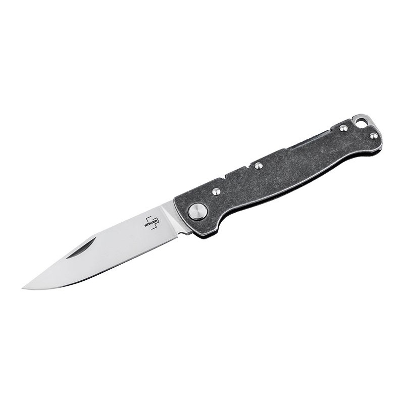 Böker Plus Atlas backlock clippoint