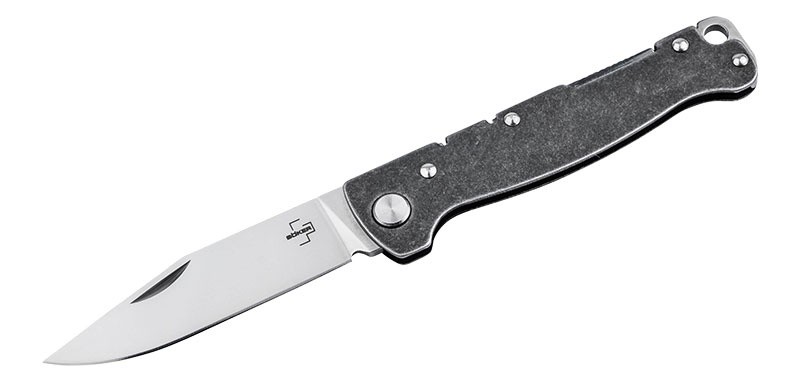 Böker Plus Atlas backlock clippoint