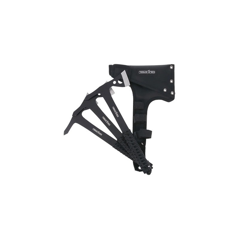 Cold Steel Lot de 3 haches de lancer