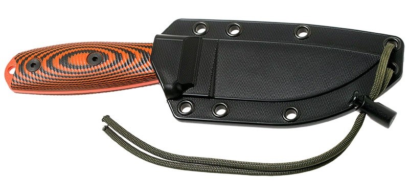 Esee -3 - lame orange - orange/noir