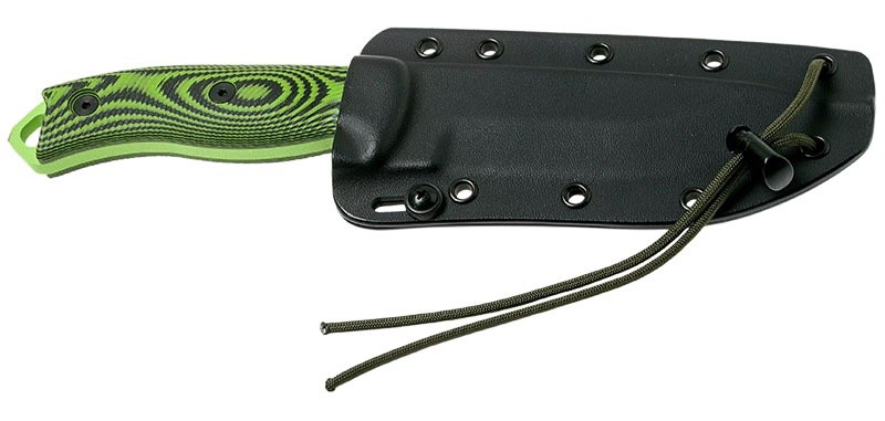 Esee -5 - lame venom green - vert/noir