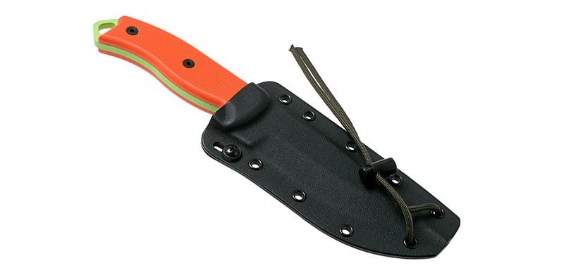 Esee -3 - lame venom green - pommeau modifié