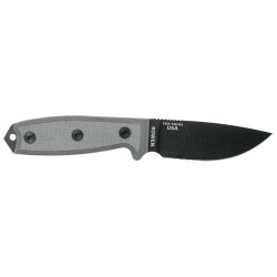 Esee -3 - noir - lame mixte - pommeau modifié - Image 3