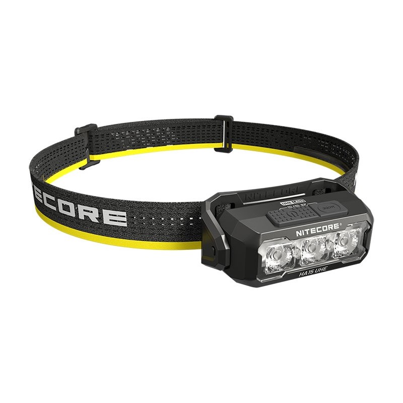 Nitecore Lampe frontale ha15 uhe avec pile aa - 400lm