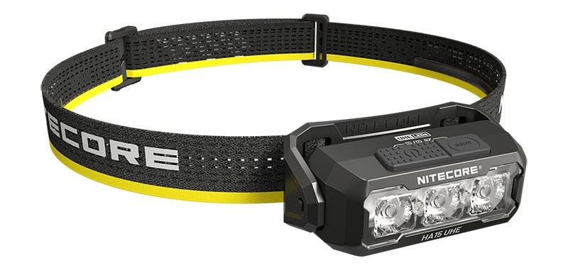 Nitecore Lampe frontale ha15 uhe avec pile aa - 400lm