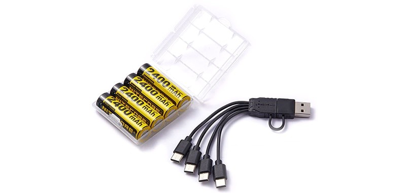 Nitecore Pack 4x batteries (aa) nh2400