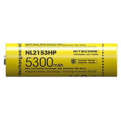 Nitecore Accu li-ion 21700 haute performance - capacité 5300mah - Image 3