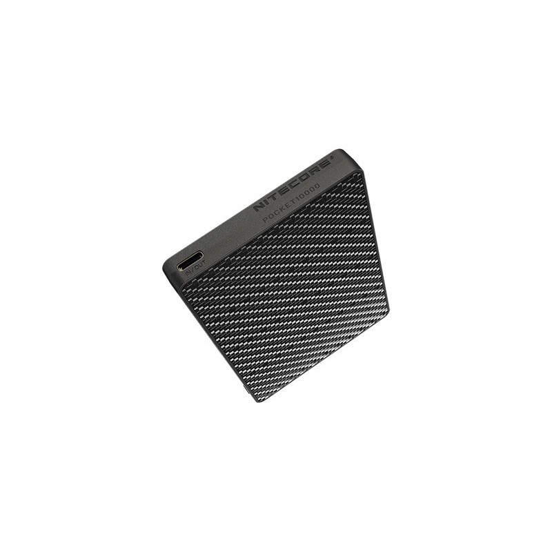 Nitecore Batterie externe en carbone Pocket 10000