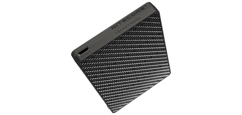 Nitecore Batterie externe en carbone Pocket 10000