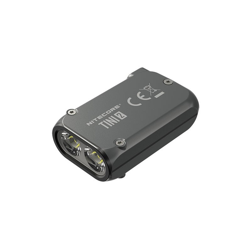 Nitecore Lampe porte-clés Tini 2 Grise - 500Lm
