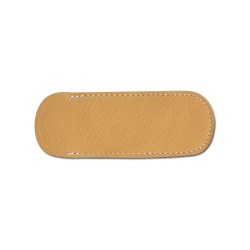 Etui fleur de Cuir orange
