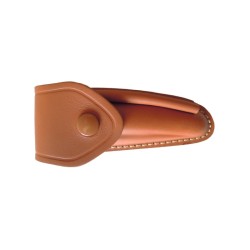 Etui Cuir moulé doublé marron