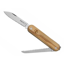 Couteau 10cm 2p olivier